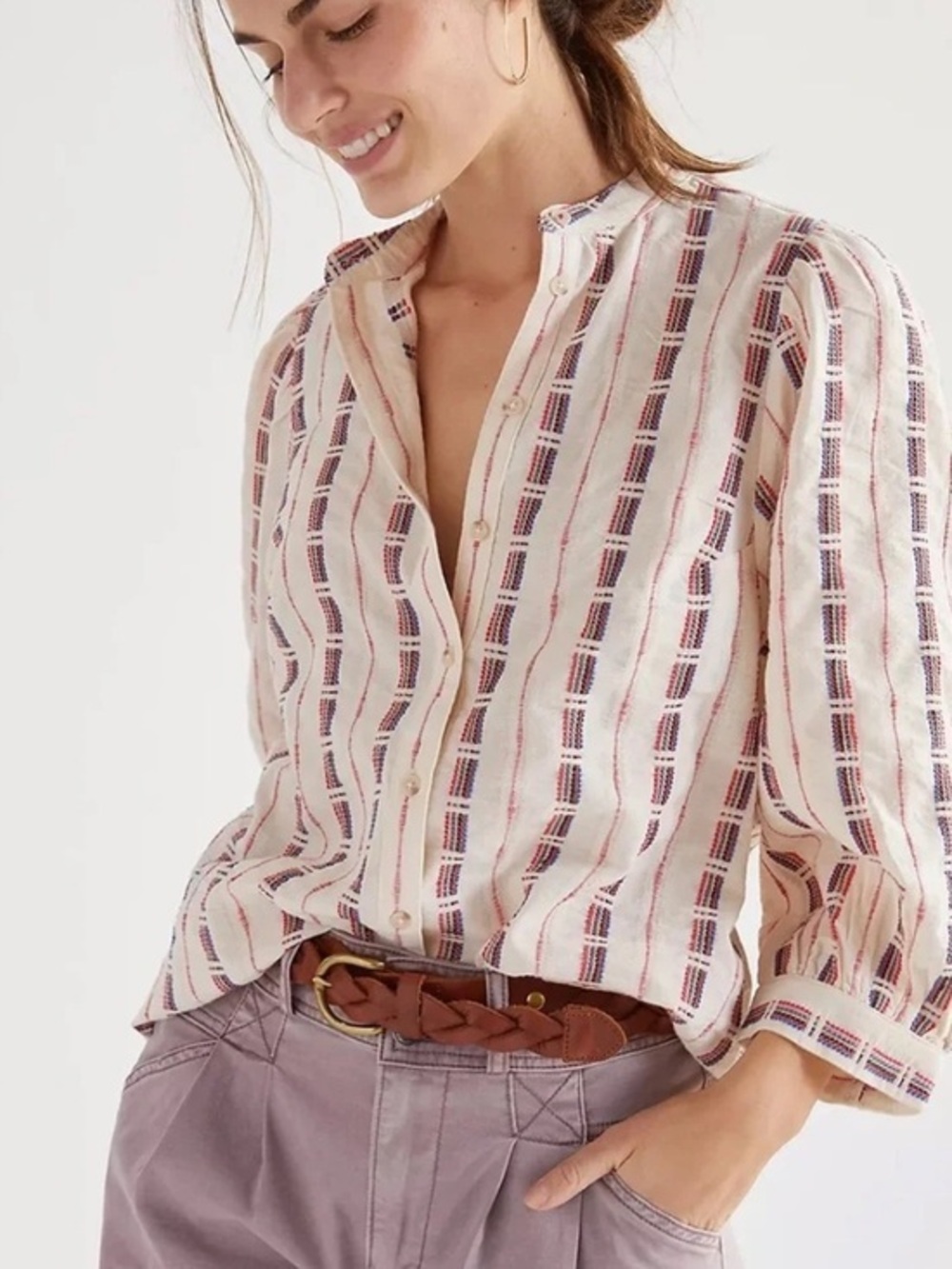 Anthropologie | PILCRO The Bella Femme Button Down XS